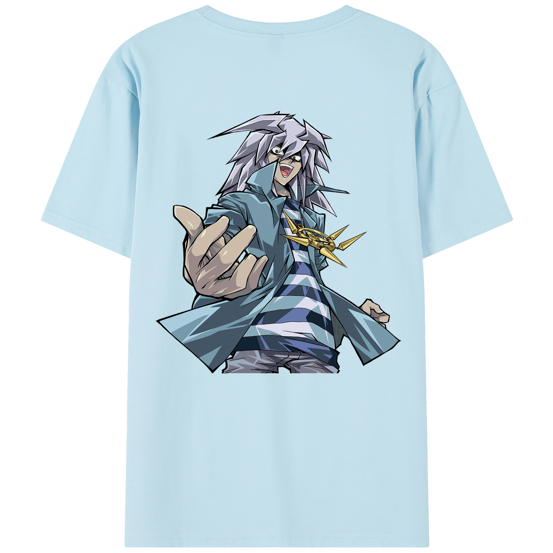 （画像用） 遊☆戯☆王 Yu-Gi-Oh! 綿100％半袖Tシャツ（背面プリント）